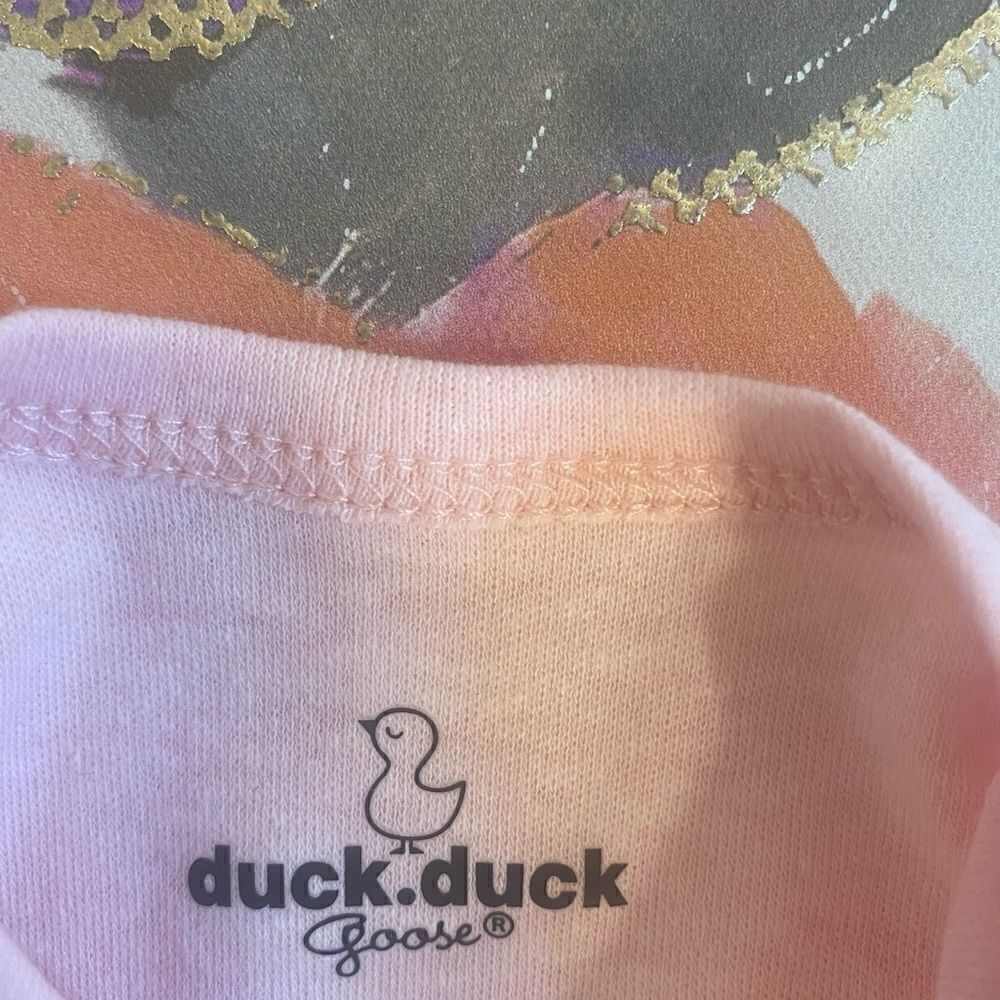 🎉Girls Duck Duck Goose Matching Set Size:6-9M - Picture 7 of 11